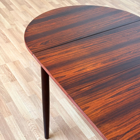 Dining table with 2 extensions "Arne Vodder", 1950s-60s, Denmark - Beyo Vintage