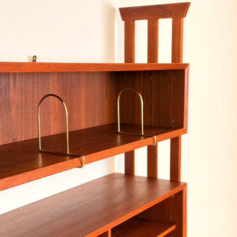 TYPE? High bookshelf in teak, 1950s-60s, Denmark - Beyo Vintage