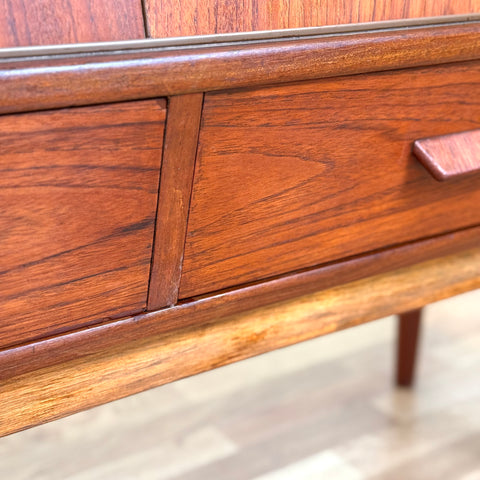 Highboard in teak, 1950s-60s, Denmark - Beyo Vintage