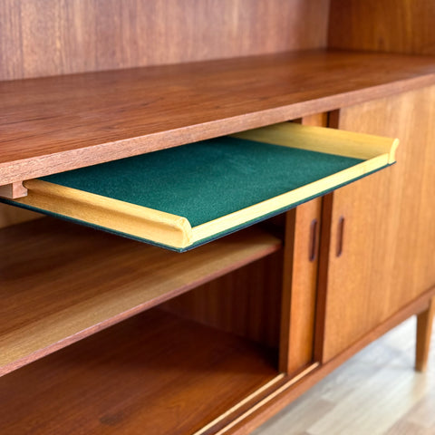 Highboard in teak, 1950s-60s, Denmark - Beyo Vintage