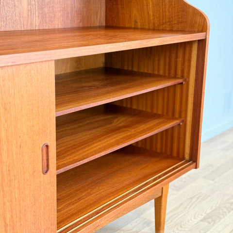 Highboard in teak, 1950s-60s, Denmark - Beyo Vintage