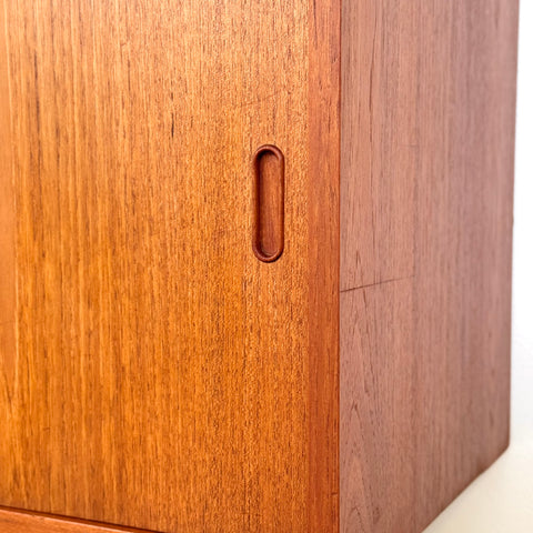Highboard in teak, 1950s-60s, Denmark - Beyo Vintage