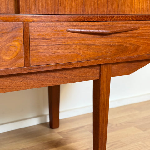 Highboard in teak, 1950s-60s, Denmark - Beyo Vintage