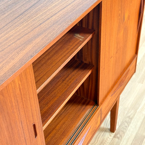 Highboard in teak, 1950s-60s, Denmark - Beyo Vintage
