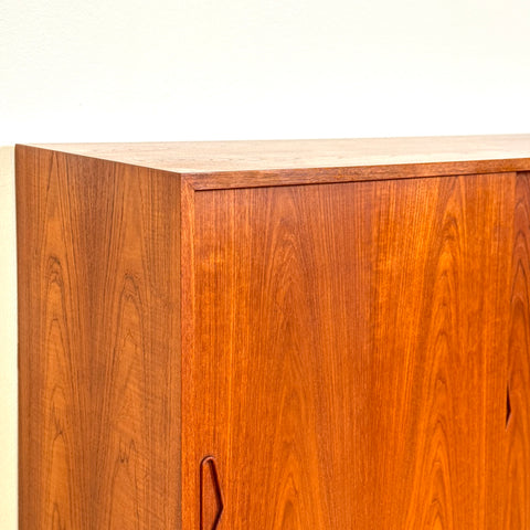 Highboard in teak, 1950s-60s, Denmark - Beyo Vintage