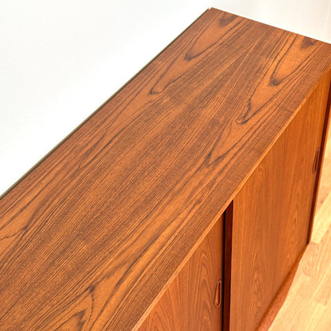 Highboard in teak, 1950s-60s, Denmark - Beyo Vintage
