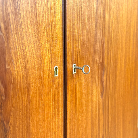 Highboard in teak, 1950s-60s, Denmark - Beyo Vintage