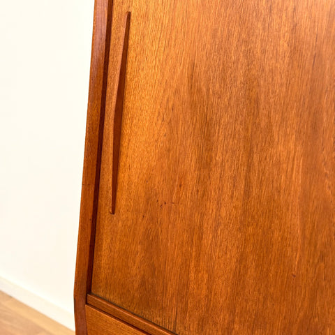 Highboard in teak, 1950s-60s, Denmark - Beyo Vintage