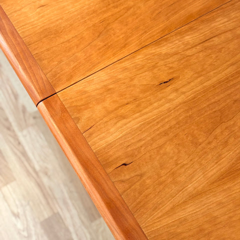 Danish large oval dining table in cherry by Skovby