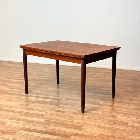 Rectangular dining table in teak, 1950s-60s, Denmark - Beyo Vintage