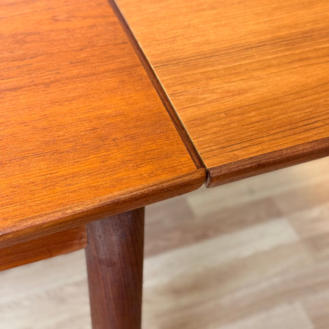Rectangular dining table in teak, 1950s-60s, Denmark - Beyo Vintage
