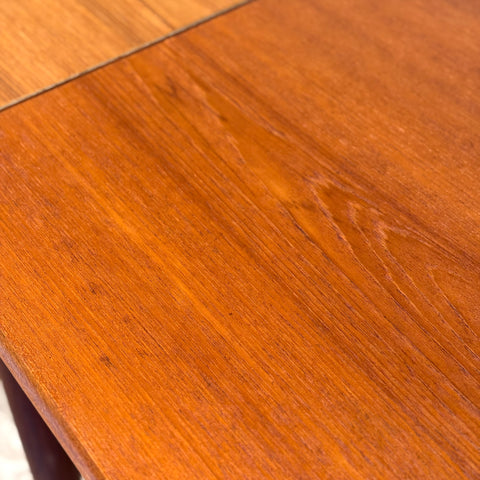 Rectangular dining table in teak, 1950s-60s, Denmark - Beyo Vintage