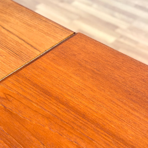 Rectangular dining table in teak, 1950s-60s, Denmark - Beyo Vintage