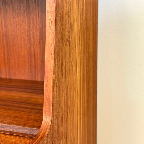 Secretary desk in teak, 1950s-60s, Denmark - Beyo Vintage