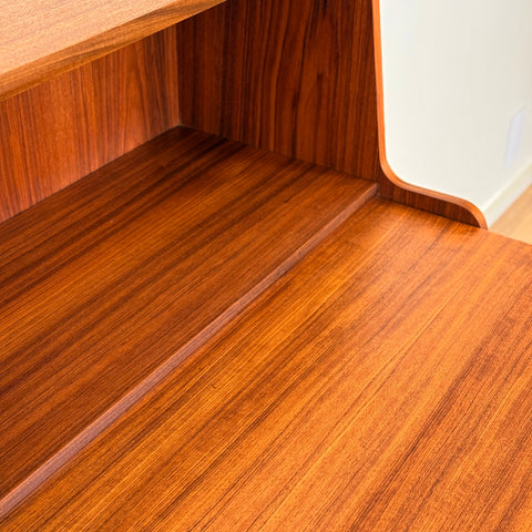 Secretary desk in teak, 1950s-60s, Denmark - Beyo Vintage