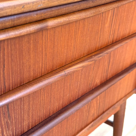 Highboard in teak, 1950s-60s, Denmark - Beyo Vintage
