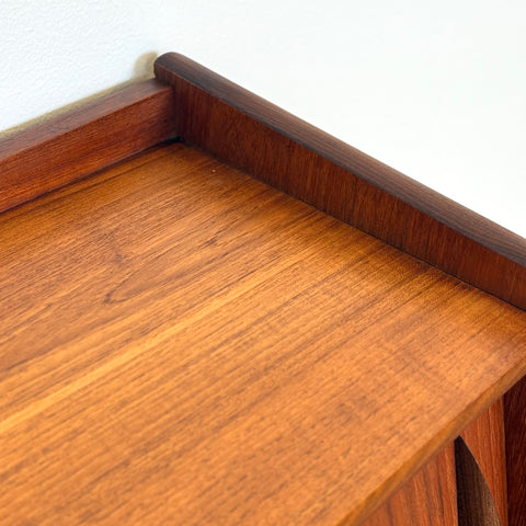 Highboard in teak, 1950s-60s, Denmark - Beyo Vintage
