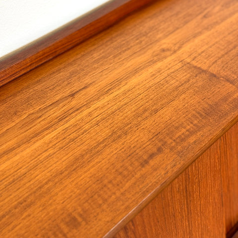 Highboard in teak, 1950s-60s, Denmark - Beyo Vintage