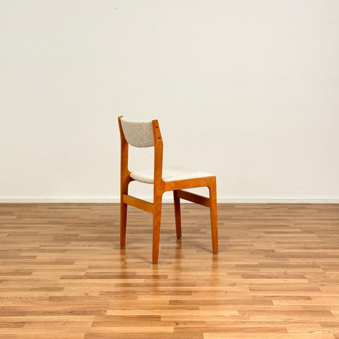 Set of 4 dining chairs in beech, 1980s, Denmark - Beyo Vintage