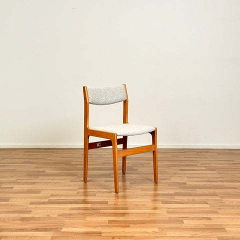 Set of 4 dining chairs in beech, 1980s, Denmark - Beyo Vintage