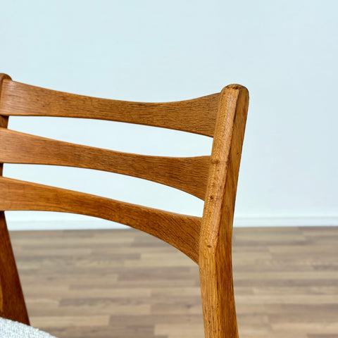 Set of 4 dining chairs in oak by SAX, 1950s-60s, Denmark - Beyo Vintage