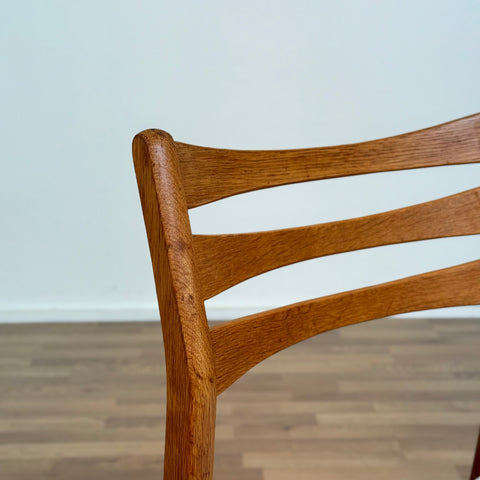 Set of 4 dining chairs in oak by SAX, 1950s-60s, Denmark - Beyo Vintage