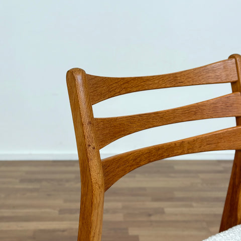 Set of 4 dining chairs in oak by SAX, 1950s-60s, Denmark - Beyo Vintage