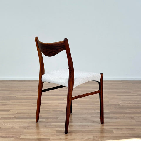 Set of 4 dining chairs in rosewood by Glyngøre Stolefabrik, 1950s-60s, Denmark - Beyo Vintage