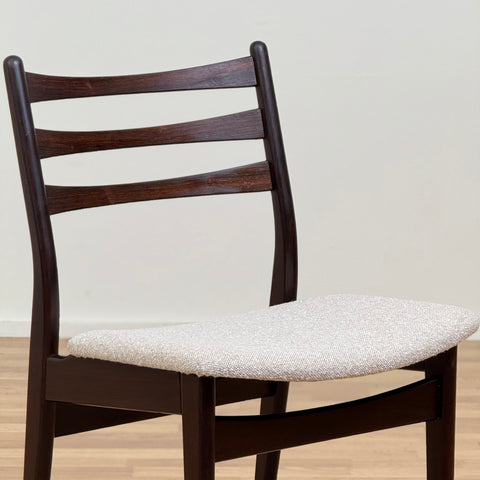 Set of 4 dining chairs in Santos Rosewood, 1950s-60s, Denmark - Beyo Vintage