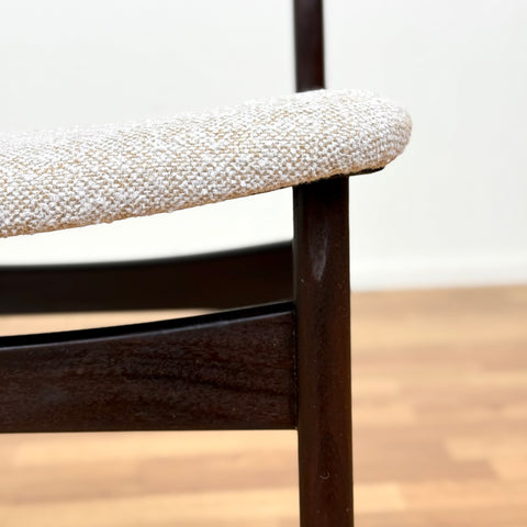 Set of 4 dining chairs in Santos Rosewood, 1950s-60s, Denmark - Beyo Vintage