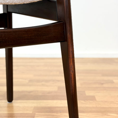 Set of 4 dining chairs in Santos Rosewood, 1950s-60s, Denmark - Beyo Vintage