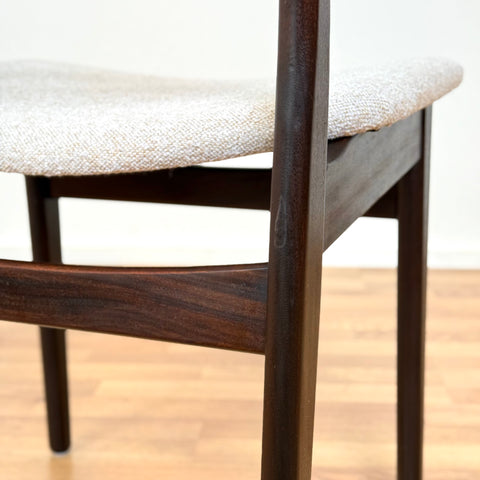 Set of 4 dining chairs in Santos Rosewood, 1950s-60s, Denmark - Beyo Vintage