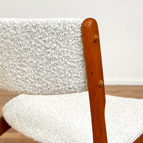 Set of 4 dining chairs in solid oak, by Eric Buch, 1950s-60s, Denmark - Beyo Vintage