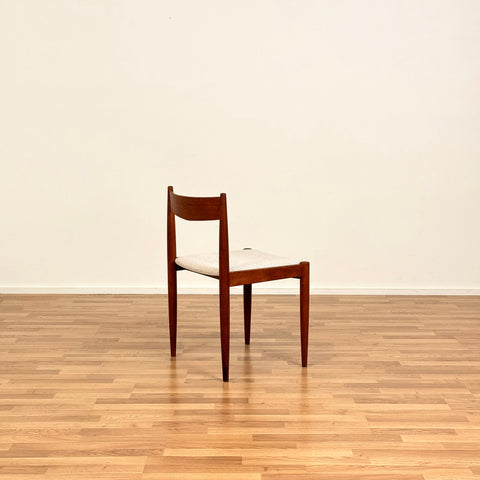 Set of 4 dining chairs in solid teak by Skovmand & Andersen, 1950s-60s, Denmark - Beyo Vintage