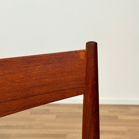 Set of 4 dining chairs in solid teak by Skovmand & Andersen, 1950s-60s, Denmark - Beyo Vintage