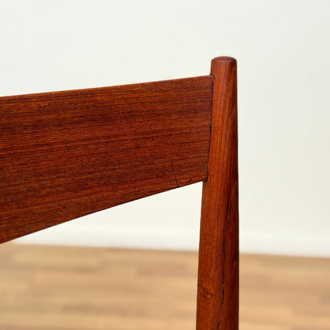 Set of 4 dining chairs in solid teak by Skovmand & Andersen, 1950s-60s, Denmark - Beyo Vintage