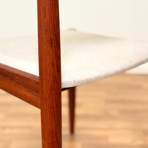 Set of 4 dining chairs in solid teak by Skovmand & Andersen, 1950s-60s, Denmark - Beyo Vintage