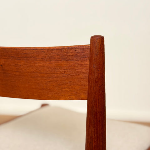 Set of 4 dining chairs in solid teak by Skovmand & Andersen, 1950s-60s, Denmark - Beyo Vintage