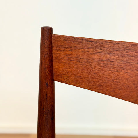Set of 4 dining chairs in solid teak by Skovmand & Andersen, 1950s-60s, Denmark - Beyo Vintage