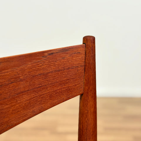 Set of 4 dining chairs in solid teak by Skovmand & Andersen, 1950s-60s, Denmark - Beyo Vintage