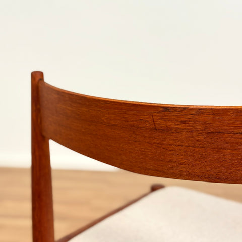 Set of 4 dining chairs in solid teak by Skovmand & Andersen, 1950s-60s, Denmark - Beyo Vintage