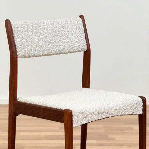 Set of 4 chairs in teak, 1950s-60s, Denmark - Beyo Vintage