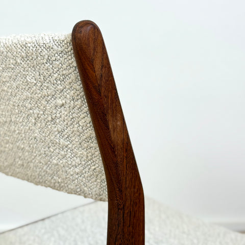 Set of 4 chairs in teak, 1950s-60s, Denmark - Beyo Vintage