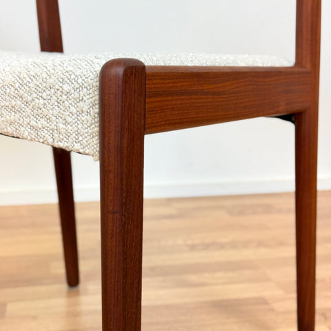 Set of 4 chairs in teak, 1950s-60s, Denmark - Beyo Vintage