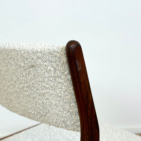 Set of 4 chairs in teak, 1950s-60s, Denmark - Beyo Vintage