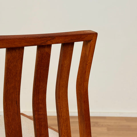 Set of 4 dining chairs in teak by Steen Eiler Rasmussen, 1950s-60s, Denmark - Beyo Vintage