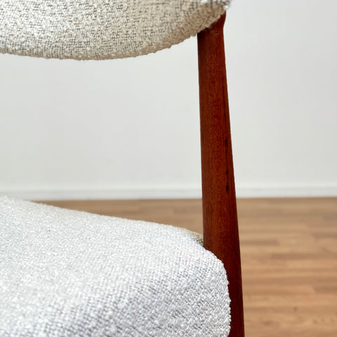 Set of 6 dining chairs in solid teak, Denmark, 1960s - Beyo Vintage