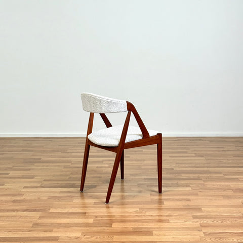 Set of 6 chairs made of solid teak by Kai Kristiansen, 1950s-60s, Denmark - Beyo Vintage