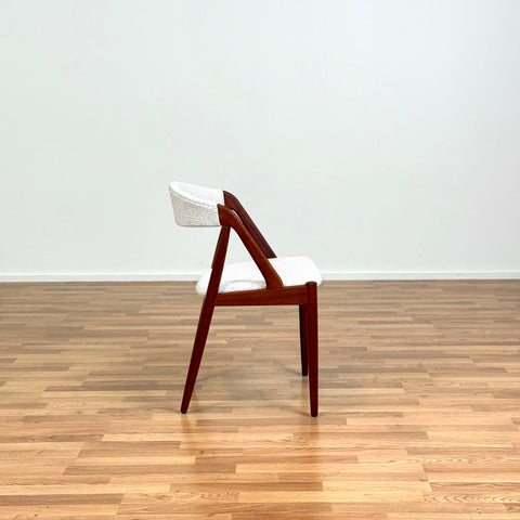 Set of 6 chairs made of solid teak by Kai Kristiansen, 1950s-60s, Denmark - Beyo Vintage