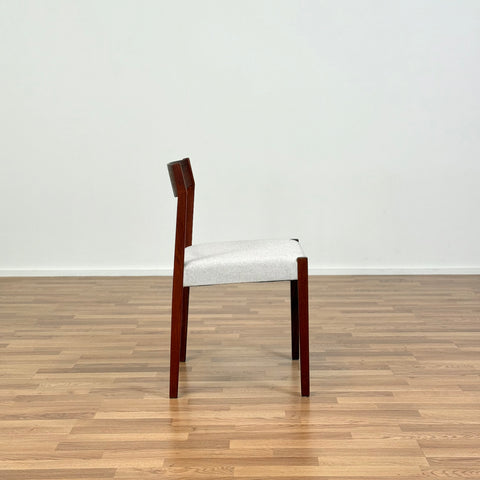 Set of 6 dining chairs in teak, 1950s-60s, Denmark - Beyo Vintage